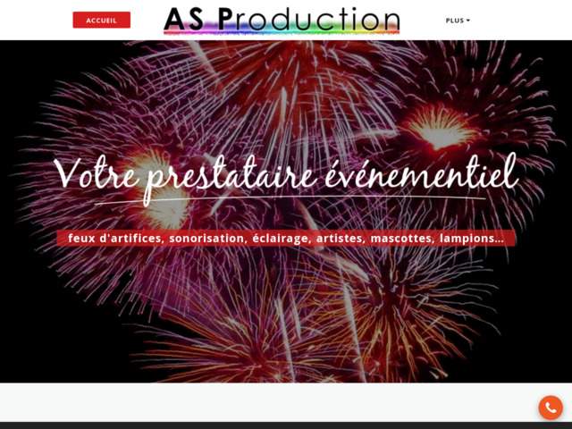AS Production : réalisation de feux d'artifices