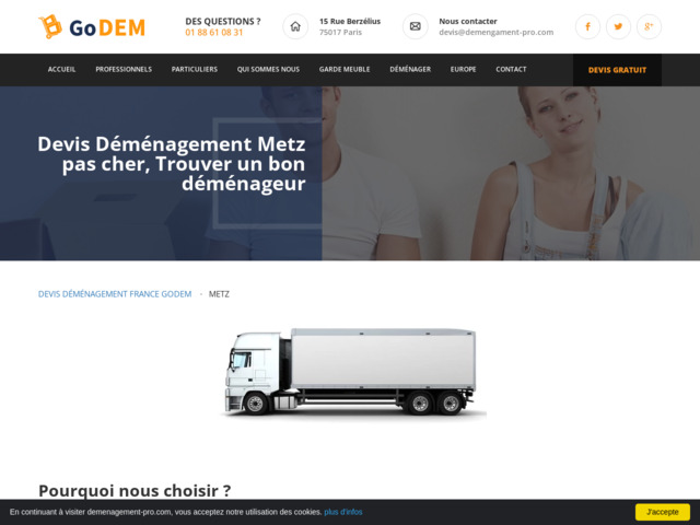 Devis déménagement metz pas cher