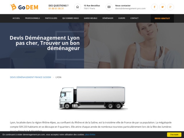 Déménagement lyon pas cher