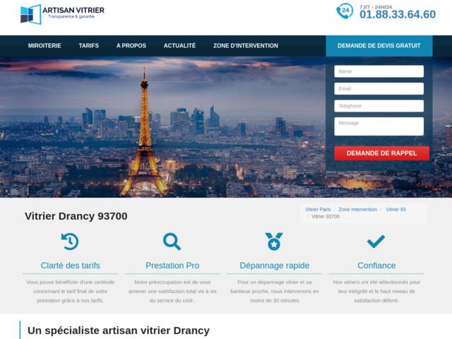 Vitrier Drancy