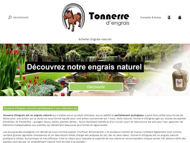 Tonnerre d'engrais - engrais naturel