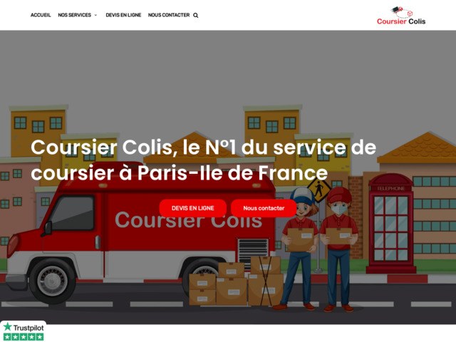 Coursier colis à Paris