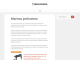 Les marteaux perforateurs