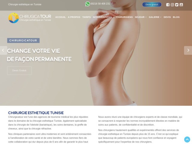 Prix d'une liposuccion en Tunisie