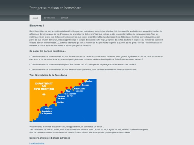 Guide du homeshare