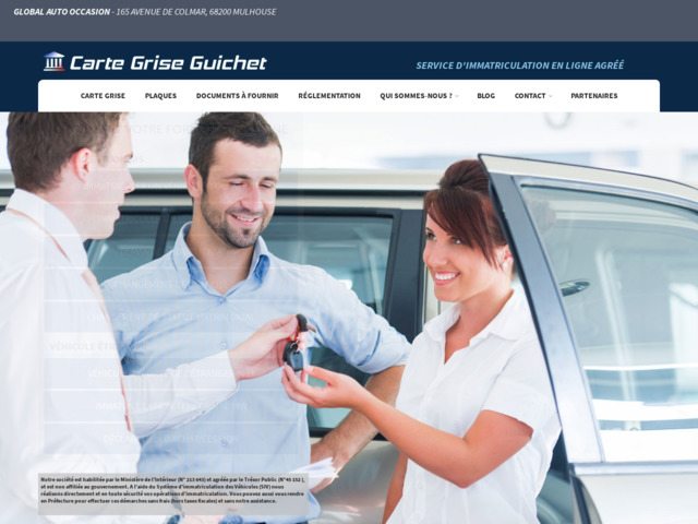 Demande de carte grise