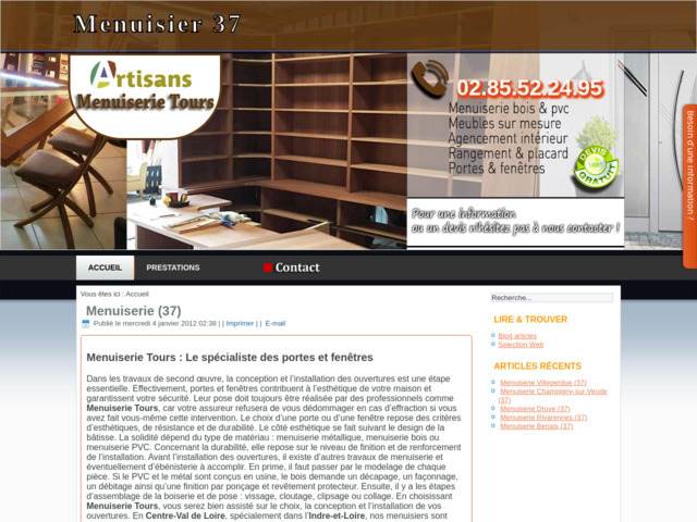Menuiserie 37