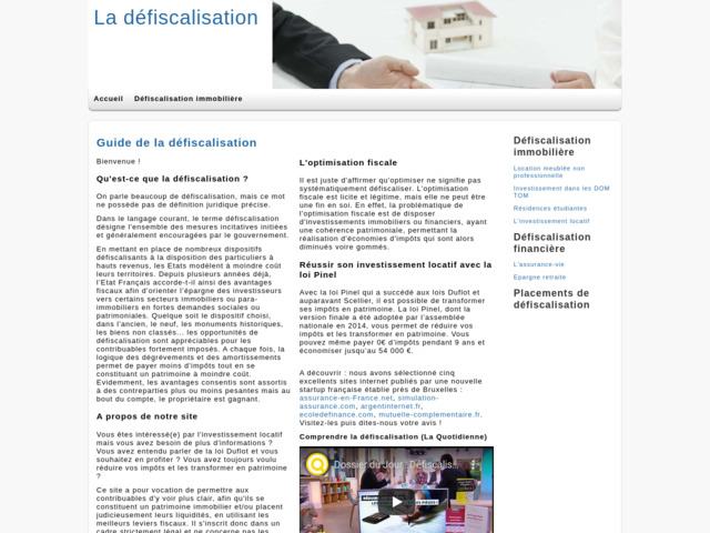 Défiscalisation