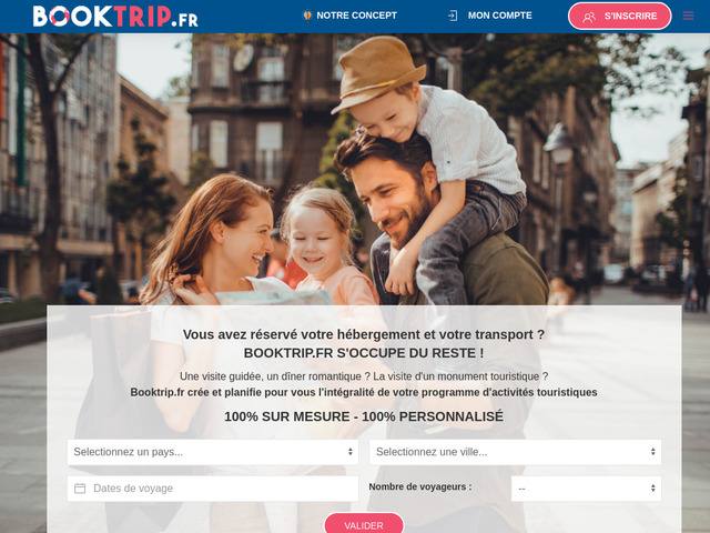Booktrip.fr permet de réserver une multitude d'activités pour vos vacances