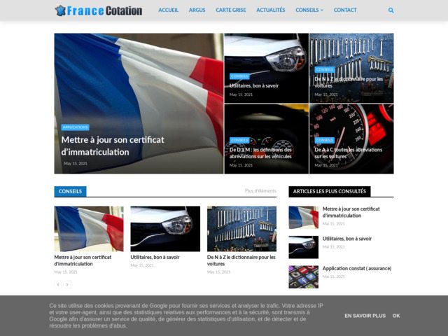 France-Cotation L'argus des voitures d'occasion,calcul de cote automobile t