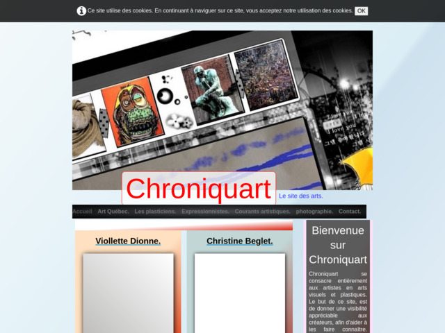 Chroniquart, le site des arts