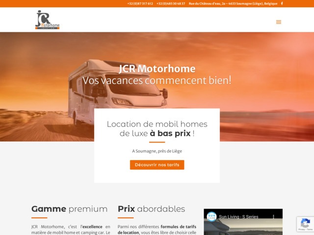Partez à l'aventure à bord d'un van aménagé de chez JCR Motorhome