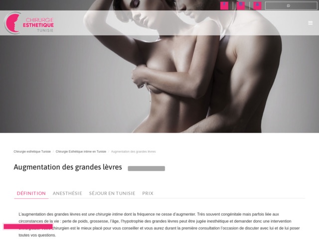 Lipofilling grandes lèvres à des prix pas chers en Tunisie