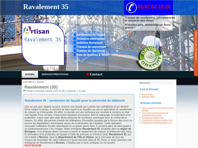 Ravalement 35
