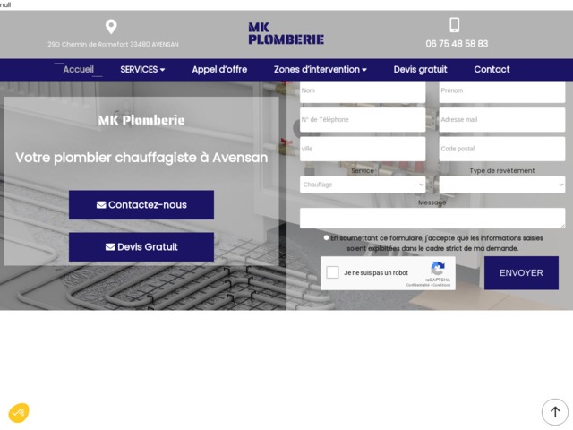 Travaux plomberie à Bordeaux