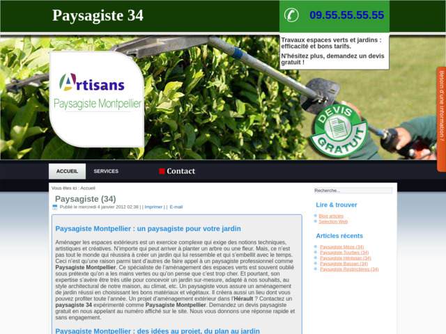 Paysagiste 34