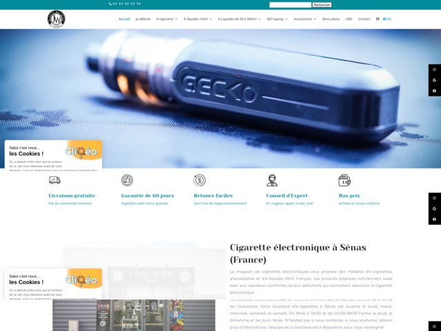 Accessoires de cigarette électronique