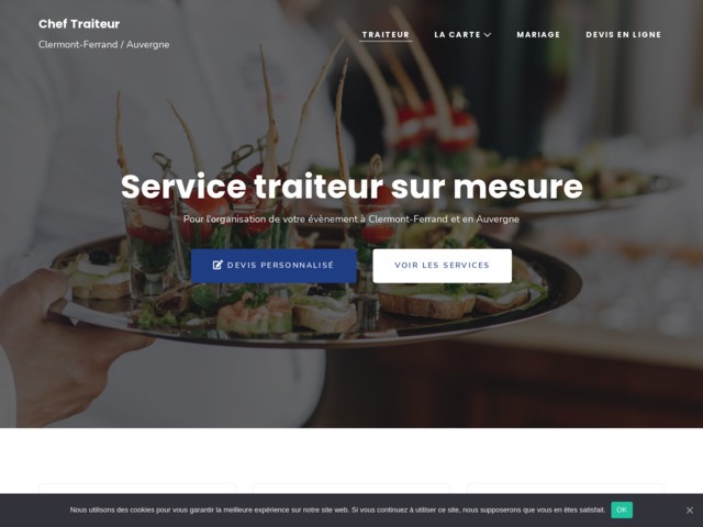 Traiteur organisateur de réceptions