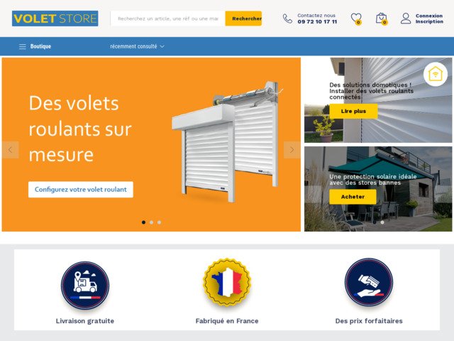 Volet store: le spécialiste du volet store sur mesure - 09 72 10 17 11