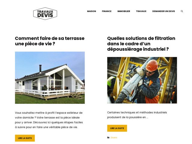 La renovation de la maison