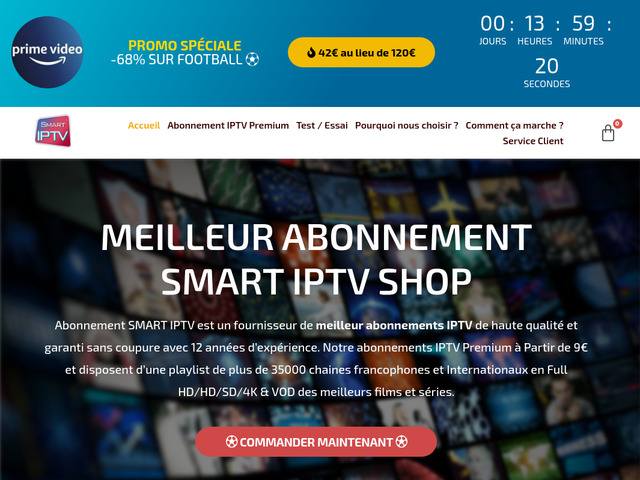 Abonnement SMART IPTV