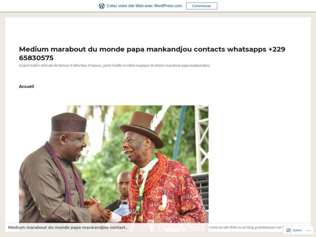 Medium marabout du monde papa mankandjou