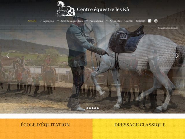 Les kà, équitation (Vuadens)