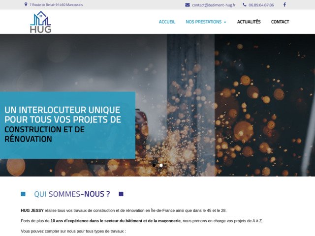 Travaux de construction et de rénovation