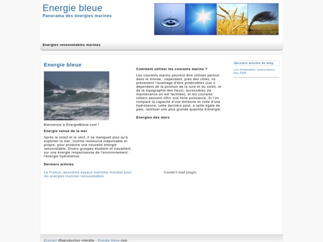 L'energie marine