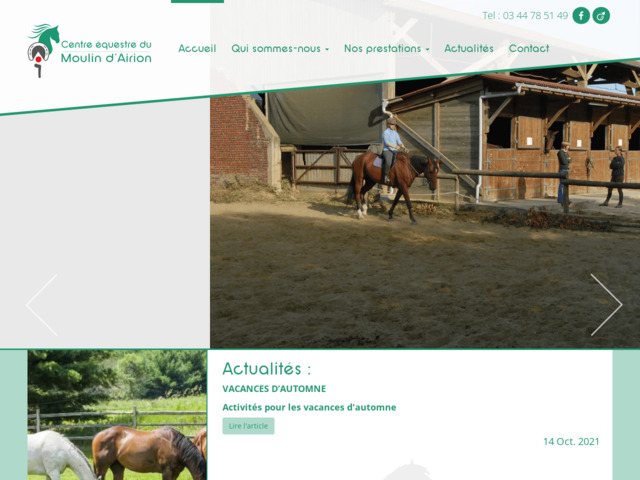 Pour vous donner le goût et la passion de l'équitation