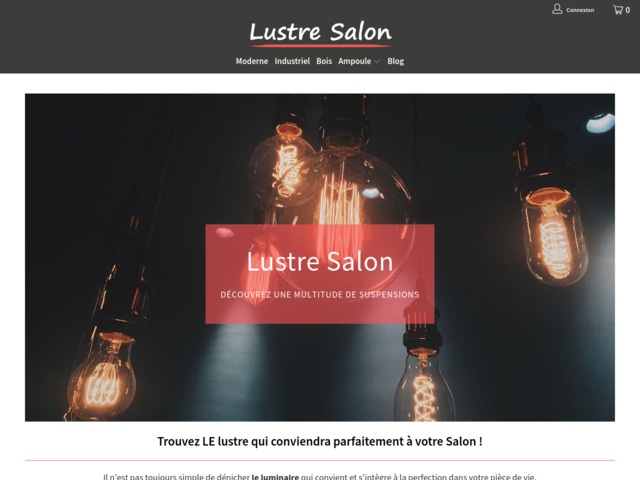 Lustre Salon | Boutique de lustre de salon moderne et industriel