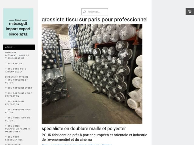 Grossiste de tissus