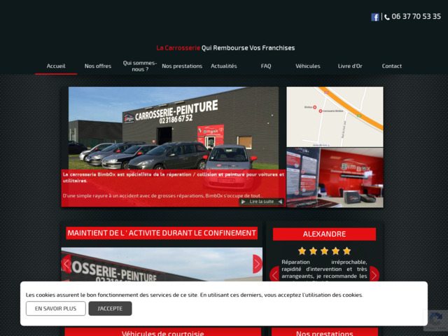 Carrosserie bimbox - entreprise de dbosselage sans peinture  caen