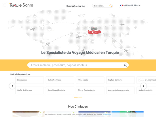 Traitements esthétiques Turquie