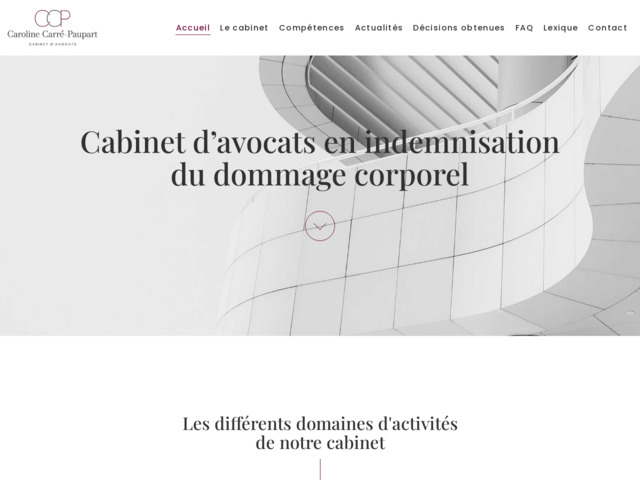 Cabinet d’avocats en indemnisation du dommage corporel