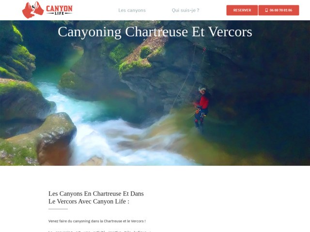 Canyon Life - Canyoning Chartreuse et Vercors