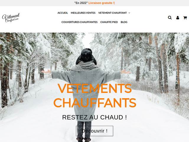 Vêtement chauffant avec batterie