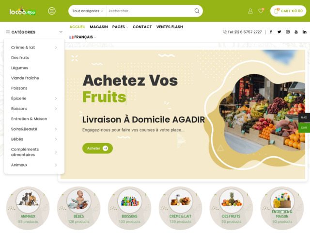 Livraison à domicile Agadir - locooshop
