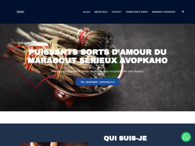 Sérieux marabout africain Avokpaho