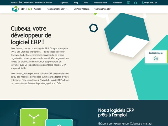 Cube43 votre logiciel ERP