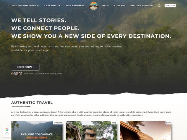 Trouvez le voyage authentique de vos rêves | Travel Differently