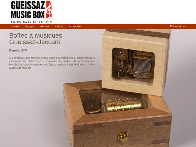 Atelier de cration de boites  musique du Jura suisse