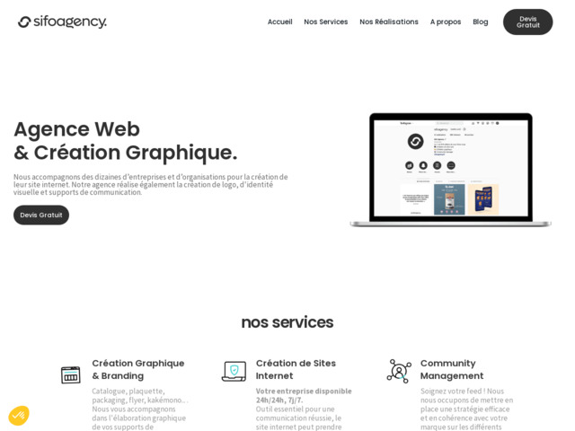 Agence de communication : cration de sites internet