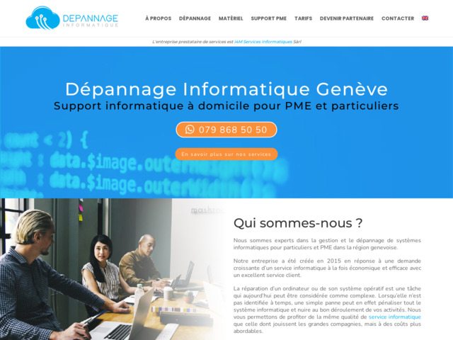 Dépannage informatique pour entreprises et particuliers à Genève. PC et Mac