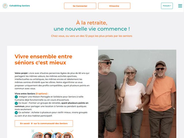 Vivre ensemble entre séniors en France ou à l'étranger