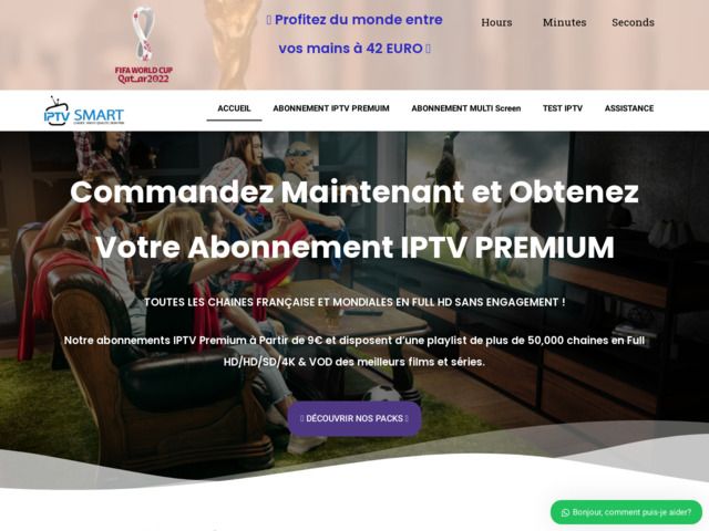 Smart IPTV - meilleur abonnement IPTV premium en 2022