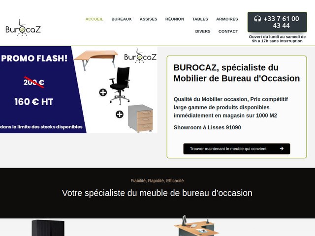 Mobilier professionnel d'occasion pas cher