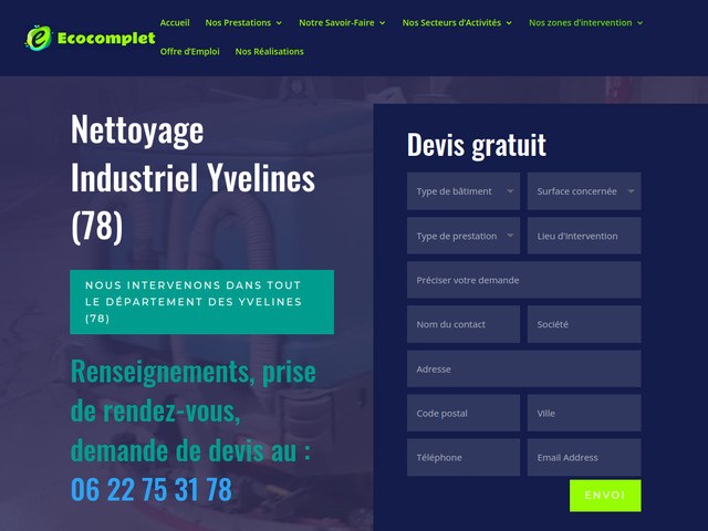 Nettoyage Industriel Yvelines (78)