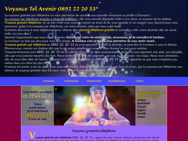Voyance Tel Gratuite : prédictions immédiates, horoscope et divination