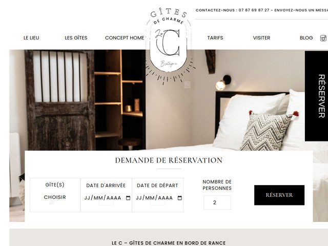 Gite de charme en bretagne